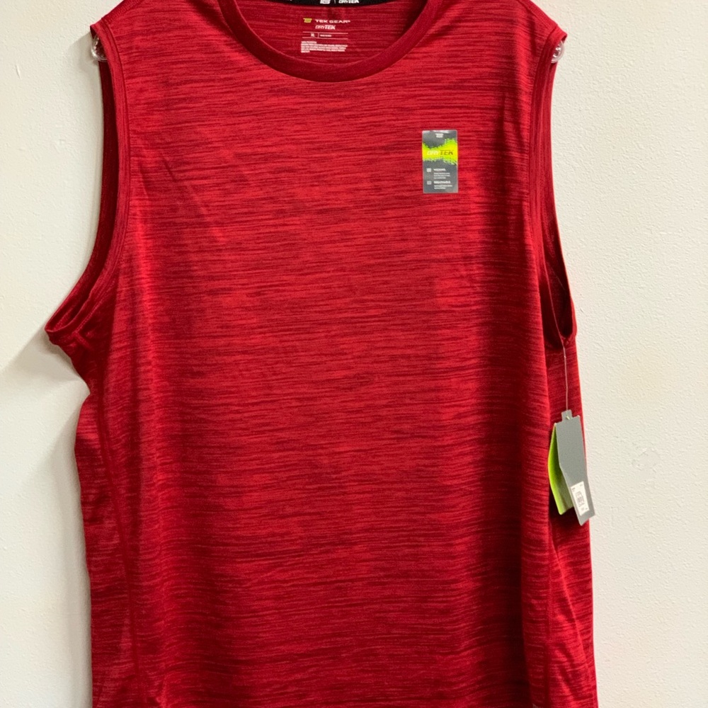 Tek Gear Men’s Red Tank Top